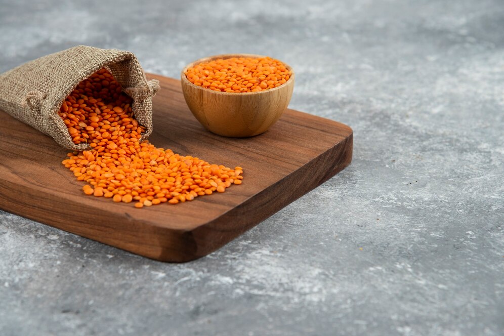 Red lentils